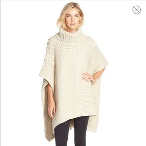 UGG Australia Chunky Knit Turtleneck Poncho